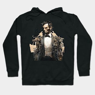 Cyborg Lincoln Hoodie